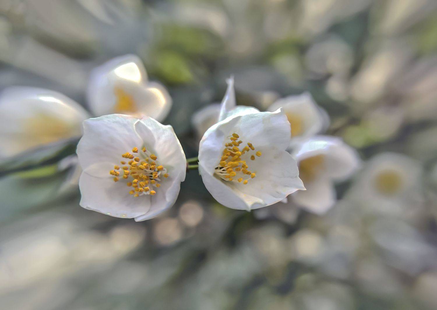 Жасминовое благолепие. Автор: Вячеслав Бирюков в саду. аромат, Вячеслав Бирюков