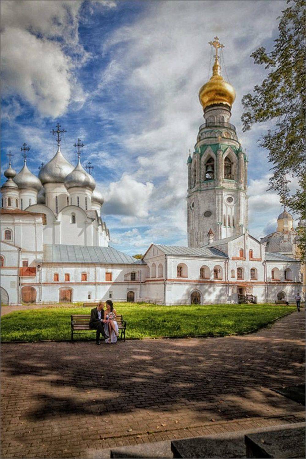 пейзаж, архитектура, вологда, кремль, лето, александр никитинский., Никитинский Александр