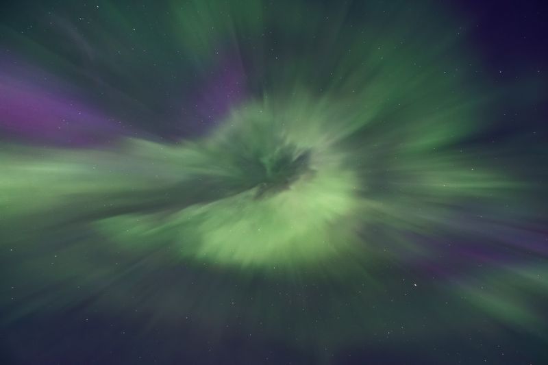 aurora borealis, северное сияние, коми, Корона Aurora Borealisphoto preview