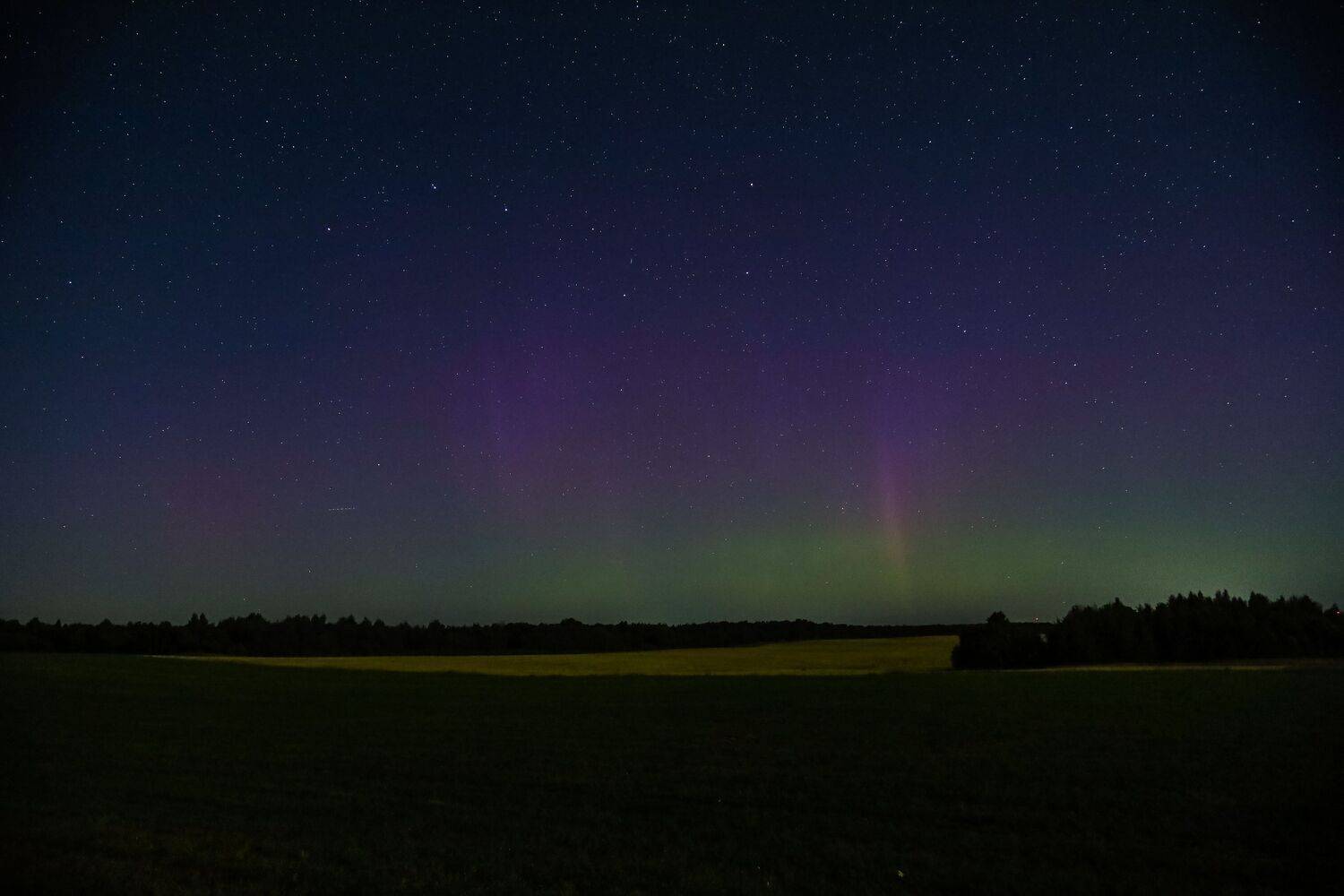 Сияет. Автор: Сагдиева Эльвира северное сияние, Сагдиева Эльвира