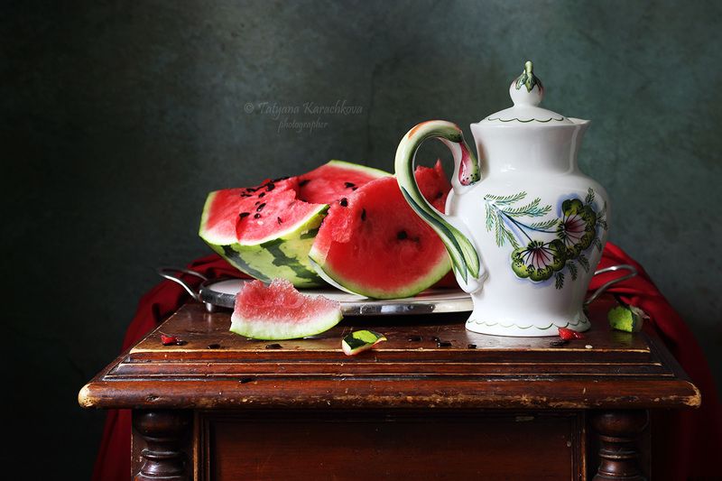 натюрморт, лето, арбуз Арбуз**photo preview