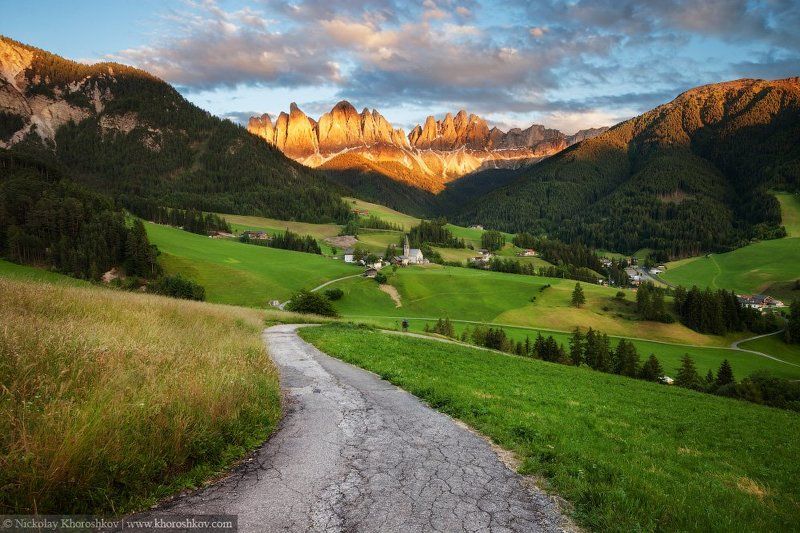 Открыточные види Доломитовых Альпphoto preview