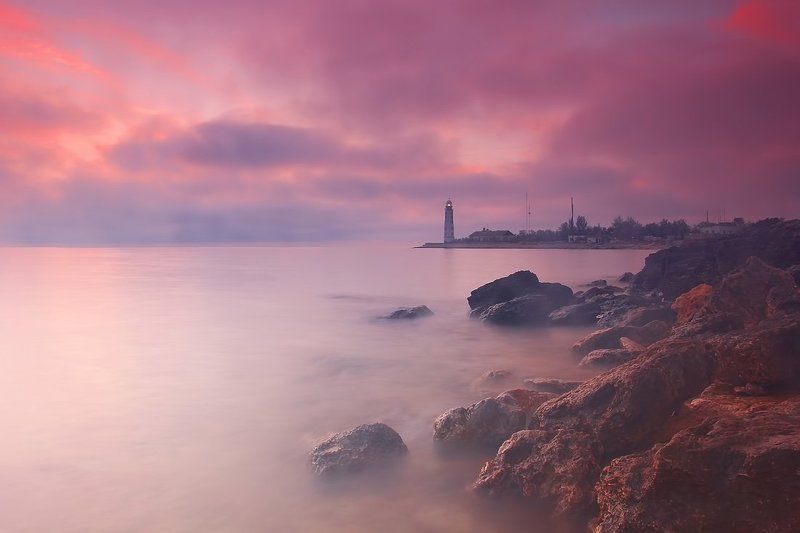 крым закат херсонесский маяк Закатphoto preview