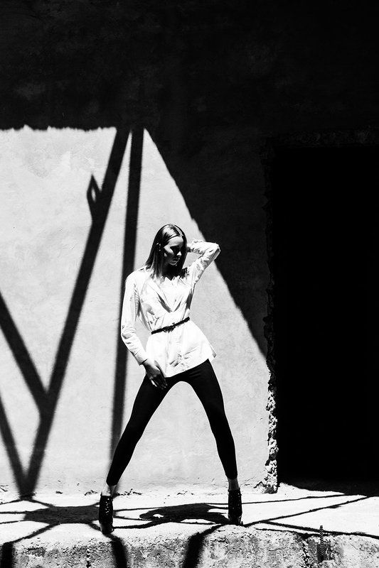 Гламур, Девушка, Девушка красивая  фотограф роман, Фото, Чб photo preview