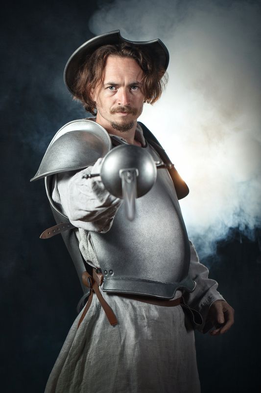 Портрет, Дон Кихот, Сервантес, классика Новый Дон Кихотphoto preview