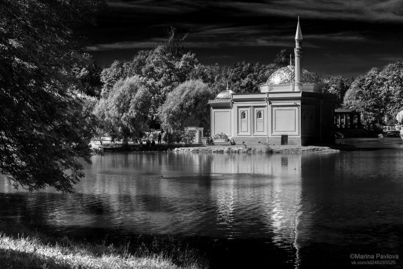 город, царское село, город пушкин, городской пейзаж, архитектура, екатерининский парк, павильон \\\