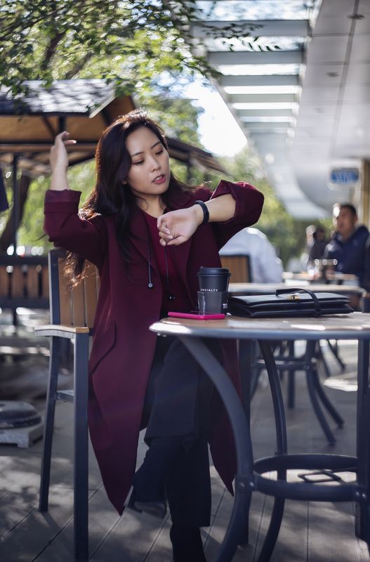 woman, protrait, yung Timephoto preview