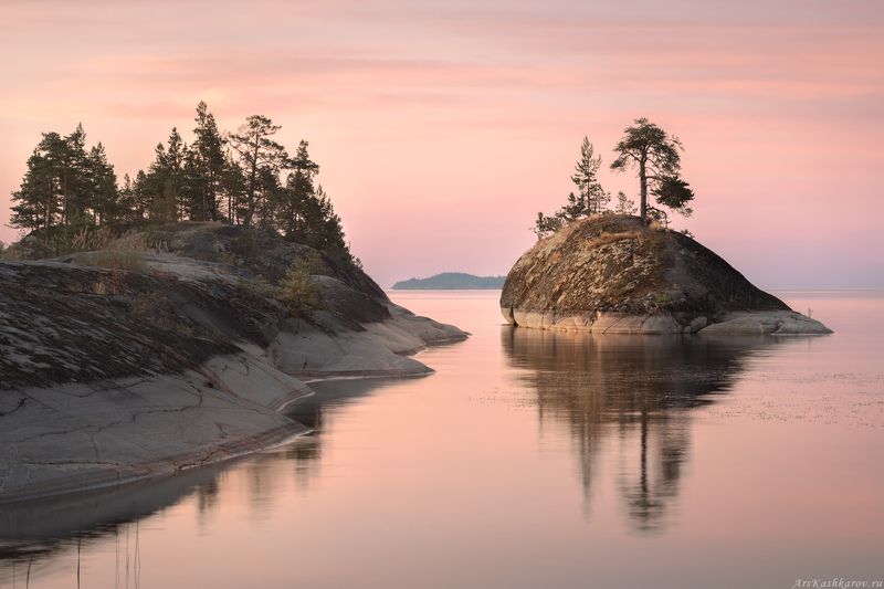 остров кит, ладожские шхеры, ладога, карелия, сосна, скалы \