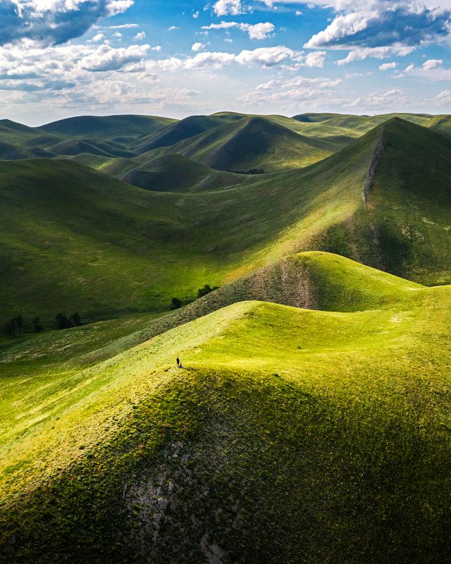 урал, южный урал, оренбург, карамурунтау, долгие горы Природное полотноphoto preview