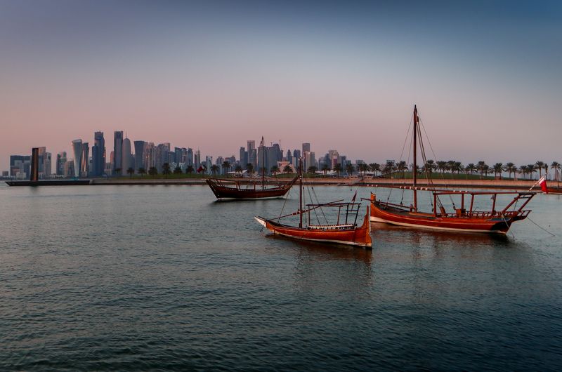 катар, лодки, дау, нд, доха, ближний восток, boat, boats, dhow, doha, middle east, qatar, ближний восток нд Катар. Лодки дауphoto preview