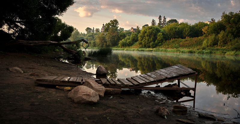 На берегу Тверцы фото превью