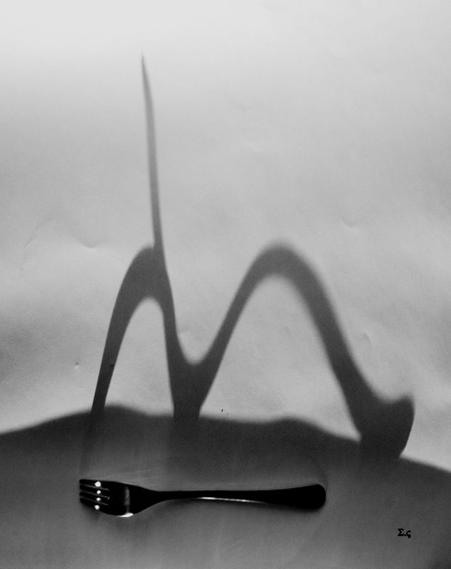 ВИЛКИ ВИЛКА ТЕНИ ТЕНЬ  FORK СКУЛЬПТУРНАЯ КОМПОЗИЦИЯphoto preview