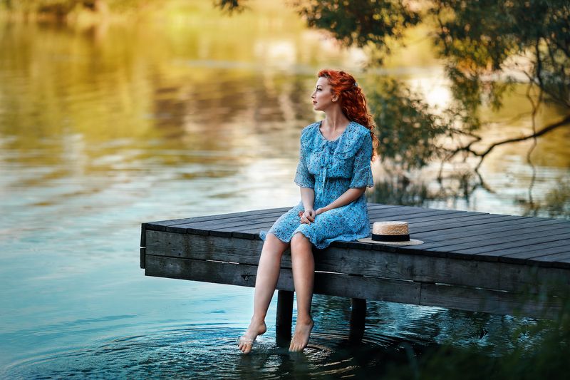 женский портрет, девушка photo preview