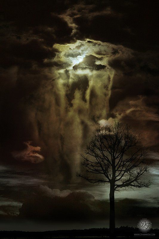 www.zhamkov.com, landscape Лунный водопадphoto preview