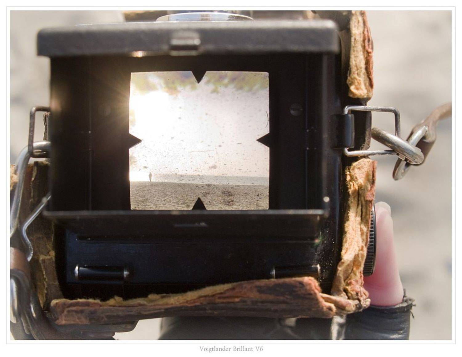 voigtlander brillant, 6х6, море, песок, солнце, камера, Petlya