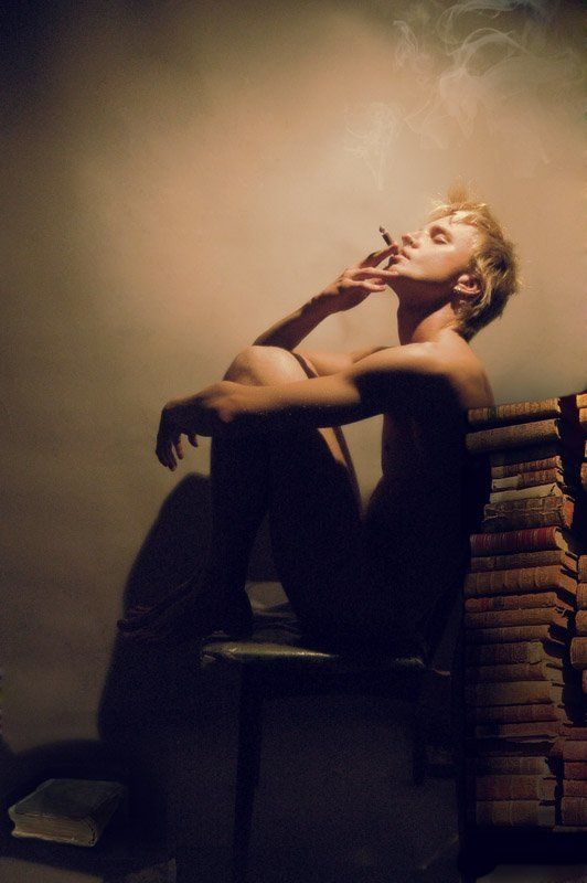 отдых, мужчина, книги a little restphoto preview