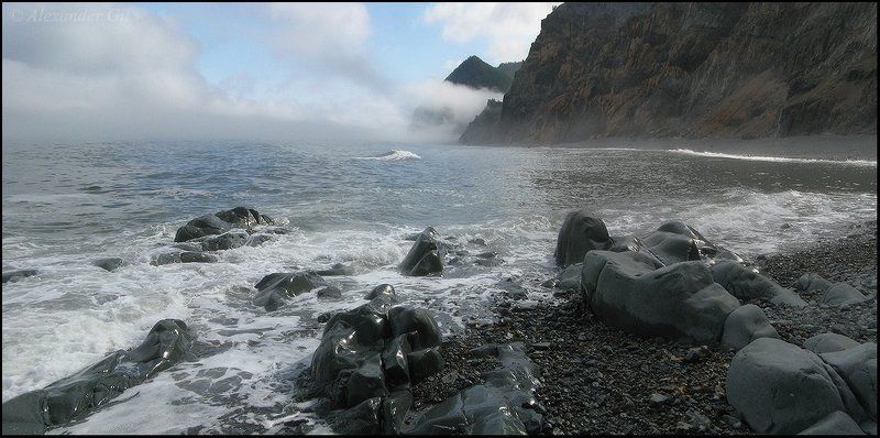 охотское море, в набежавшую волну..photo preview