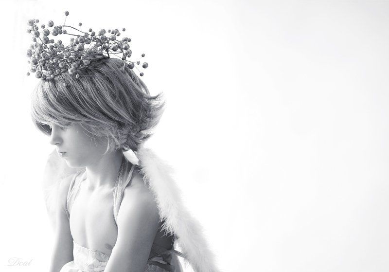 мой, ангел, сердится, мальчик, крылья, лаконизм Мой ангел на меня сердит..photo preview