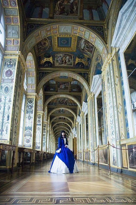 эрмитаж, девушка photo preview