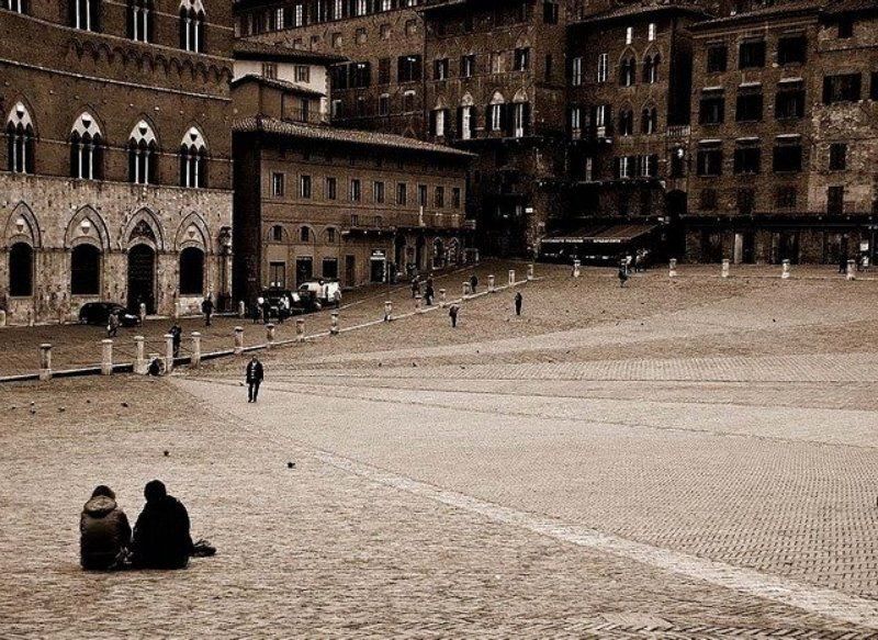 тоскана, , сиена, площадь Сиенаphoto preview