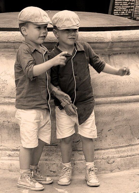 близнецы, лето, венеция ***photo preview