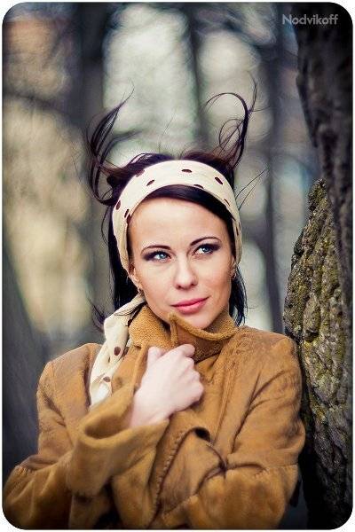 девушка, ветер, портрет, чертовски, волосы, Nodvikoff