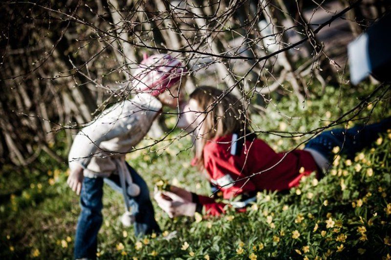 дети, кусково, весна ***photo preview