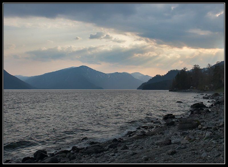 телецкое, озкро, яйлю, алтай Закатphoto preview