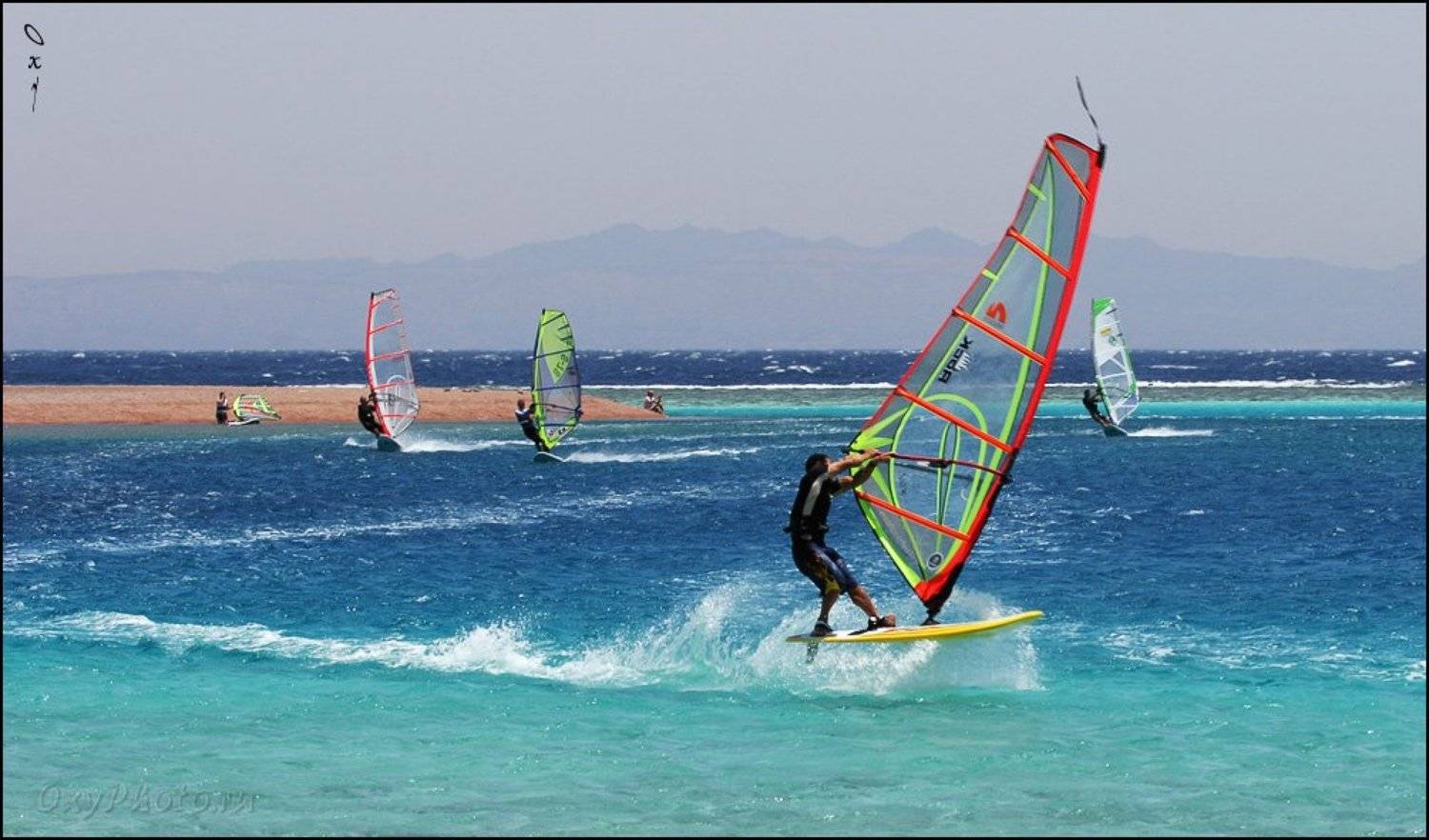 Победа над гравитацией.... Автор: Оксана Борц египет, синай, egypt, sinai, дахаб, dahab, красное море, red sea, akaba, залив акаба, виндсерфинг, windsurfing, Оксана Борц