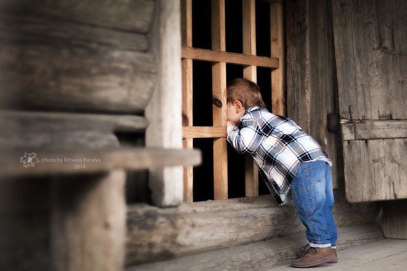 блицена наталья. детский фотограф Любопытствоphoto preview