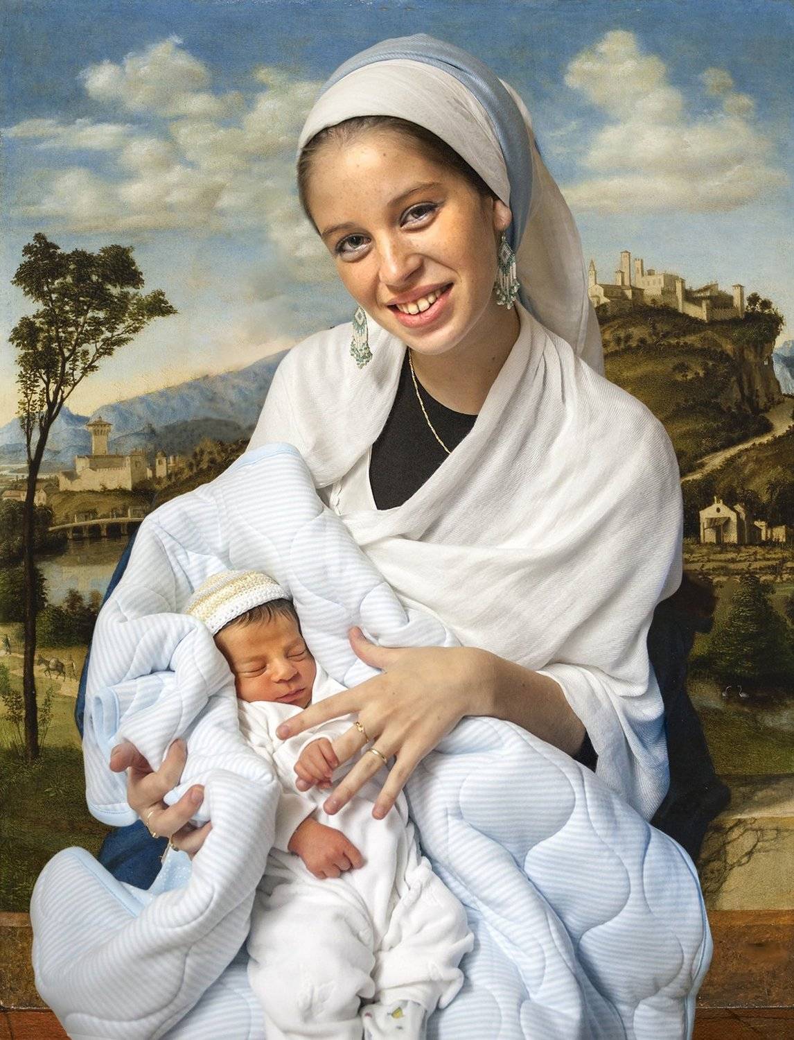 Young Mother with Child. Автор: Макс Шамота , Макс Шамота