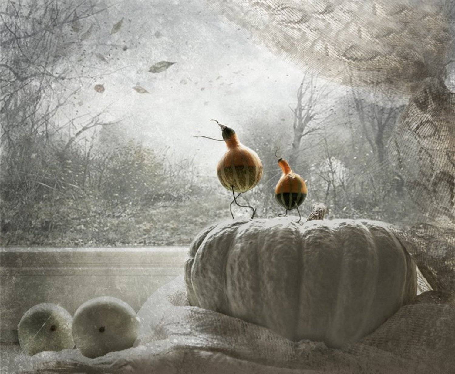 Это - осень, сынок.... Автор: Вероника Бабенко Осень, Тыквы, Фантазии, Юмор, Вероника Бабенко