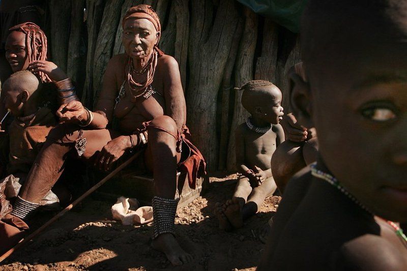 В деревне химба. Намибия.photo preview