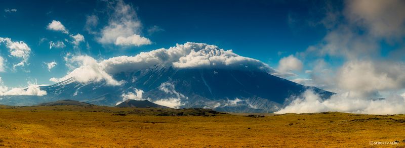 вулкан, камчатка, природа, утро, толбачик, гора, россия, поле, дальний восток, пейзаж, лето, облака, volcano, kamchatka, nature, morning, mountain, russia, snow, field, reflection, far east, landscape, summer, clouds На Камчатских просторах...photo preview