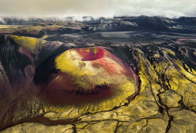 iceland Вулкан \