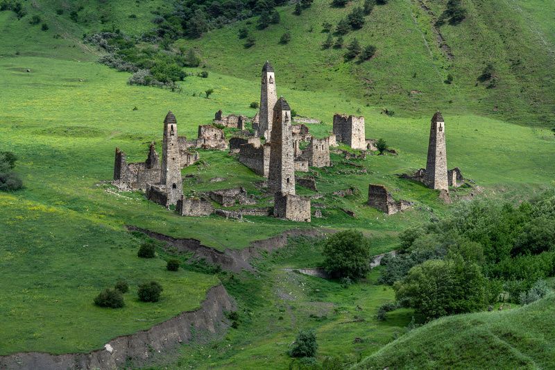 ингушетия, башни, сторожевые башни photo preview