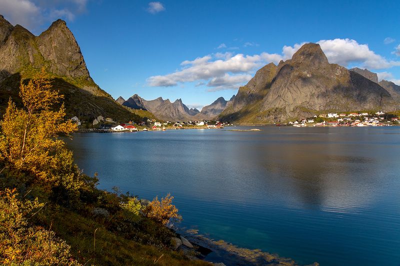 рейне,лофотены,осень Осенний Рейнеphoto preview