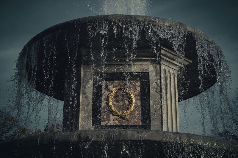 петергоф, петродворец, вода, лето, фонтан, фонтаны фонтан фото превью