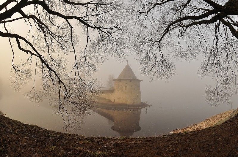 Туманный рассвет.photo preview