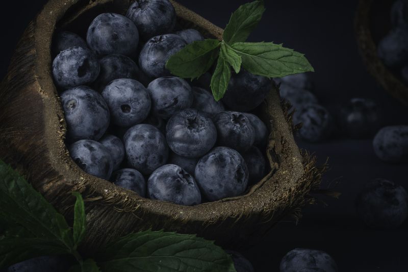 Голубика, food, ягода Moonlight berryphoto preview