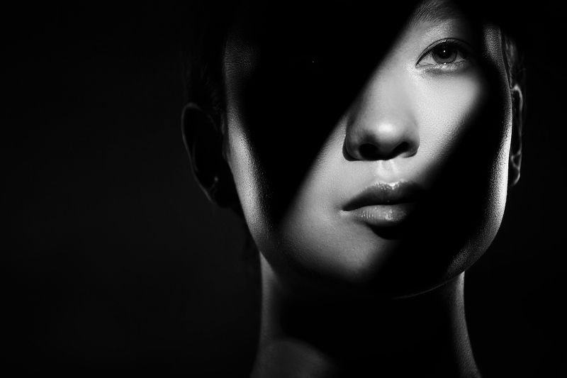 woman, beauty, beautiful, girl, portrait, fashion, model, bw Alinaphoto preview