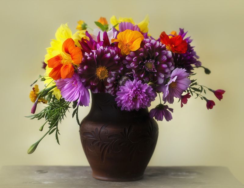 лето,цветы,красота Летний букетикphoto preview