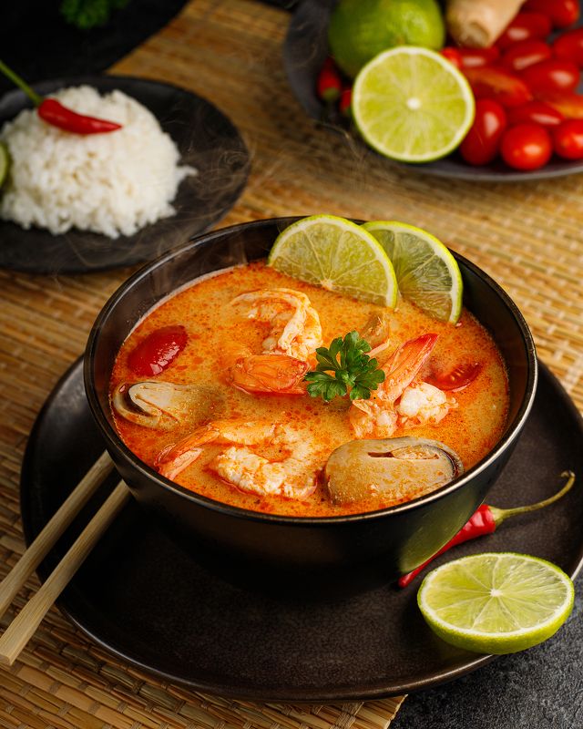 Tom Yum kung Spicy Thai soupphoto preview