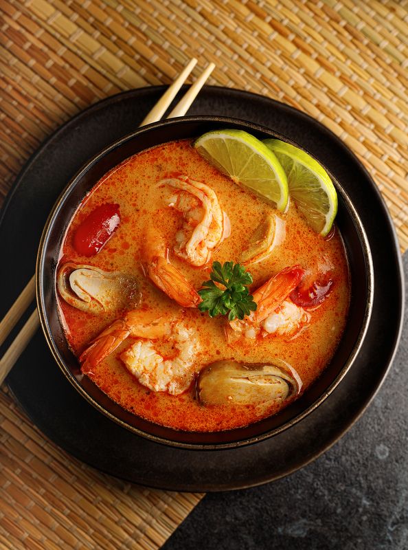 Tom Yum kung Spicy Thai soupphoto preview