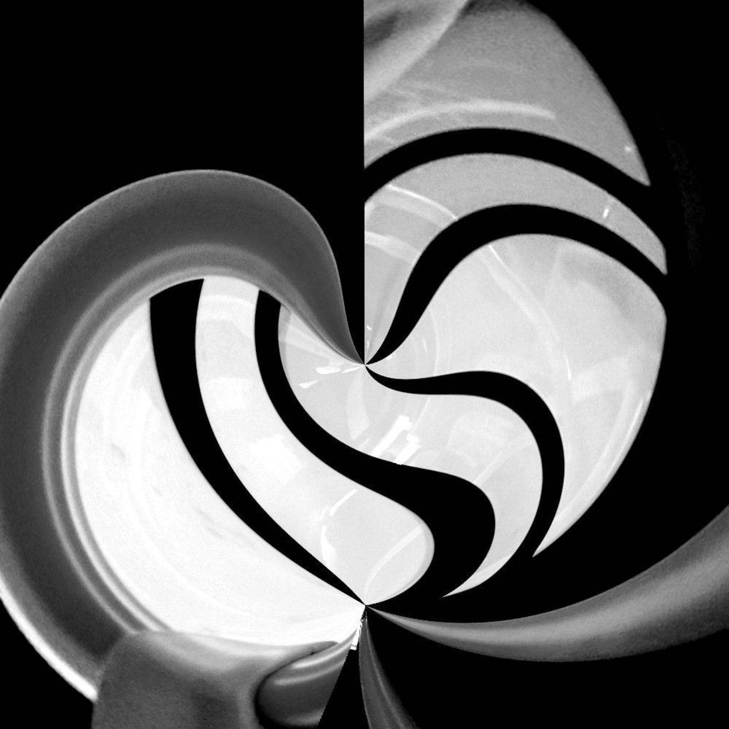 abstract, abstraction, b&w, Karina Yakovleva