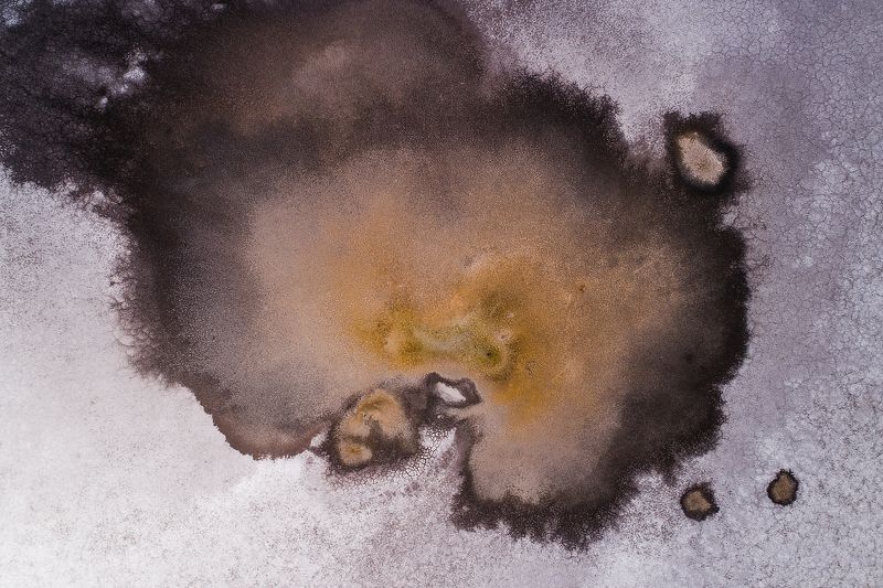 озеро, Хакасия, соленое, вид сверху, лето, аэро, красиво, абстрация Чернилаphoto preview