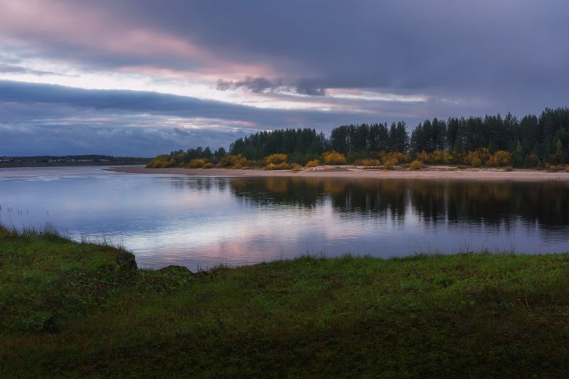 Засыпает речка Пинегаphoto preview