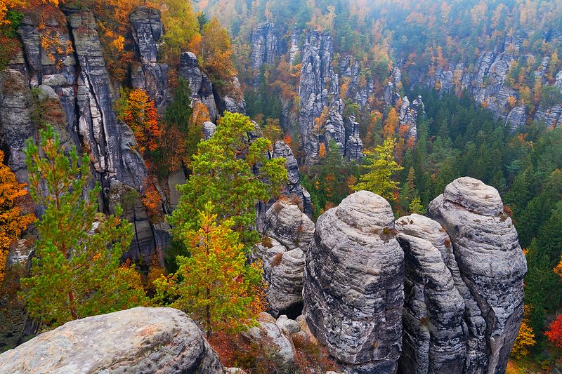 Национальный парк Саксонская швейцария, Германияphoto preview