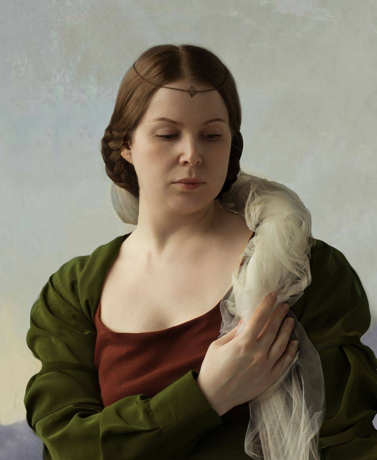 Оммаж. Автор: Дарья Дмитриева оммаж, файн арт, арт, файнарт, fine art portrait, Дарья Дмитриева