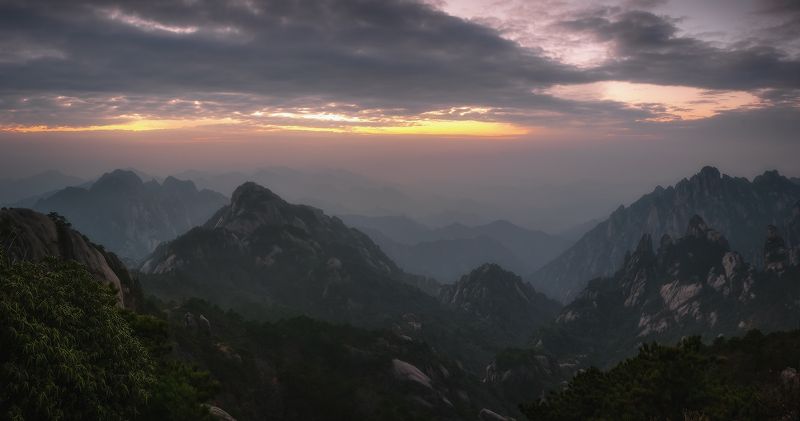 Хуаншань на закате...photo preview